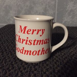Merry Christmas Godmother Mug